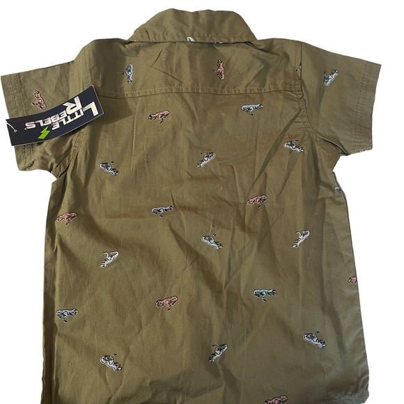 Boys button down dinosaur shirt - Picture 2 of 2